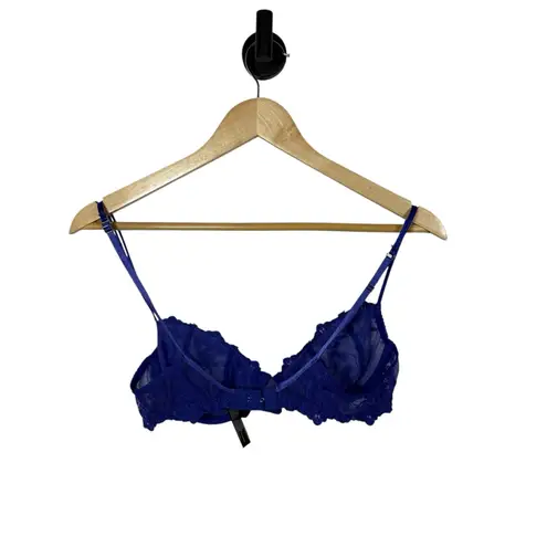 Urban Outfitters  Out From Under Lace Underwire Bralette in Indigo Size 32C - Image 6