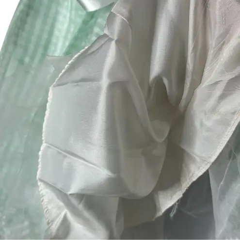 Gunne Sax Jessica McClintock Vintage Lace Plaid Dress Size 3/4