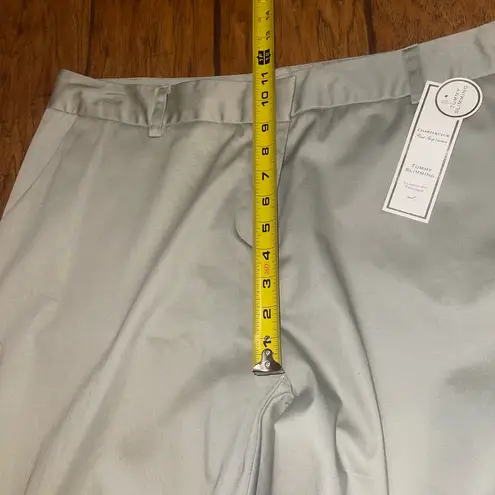 Charter Club khaki pants slacks NWT woman’s size 18W tummy slimming classic fit