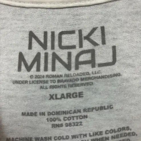 Nicki Minaj “Pink Friday 2” Album Graphic T-Shirt Size Extra Large