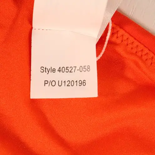 Seafolly NWT Active Ring Side Hipster in Tangelo