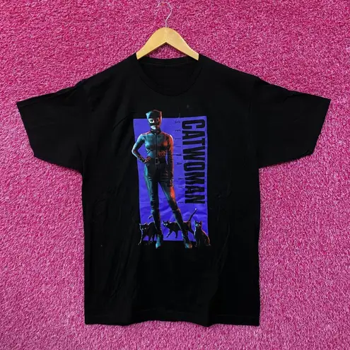 Selina Kyle Catwoman The Batman Movie Promo Poster Tee L