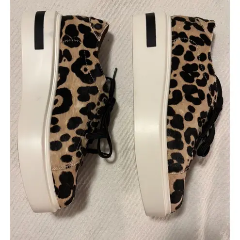 EUC Linea Paolo Karri Lace Up Leopard Platform Sport Sneaker, Sz 7 Black - Image 7