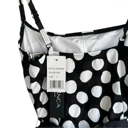 La Blanca Mod for Dot Belted Mio One Piece 4 Swimsuit