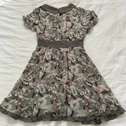 Axes Femme Grey pink vintage