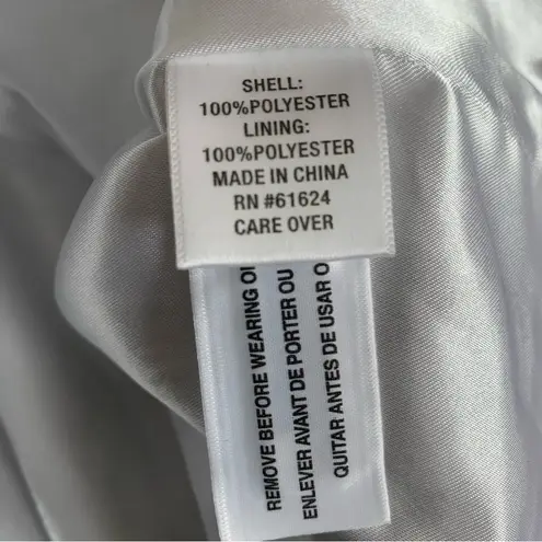 Laura Ashley NWT Palm Beach Black & White Floral Blazer Size M