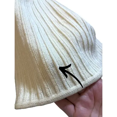 Vintage Cream Chunky Knit Long Duster Cardigan Size undefined