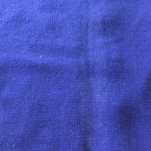 Vintage Victoria Harbour Embellished Christmas Sweater Cardigan Blue Ugly Size M