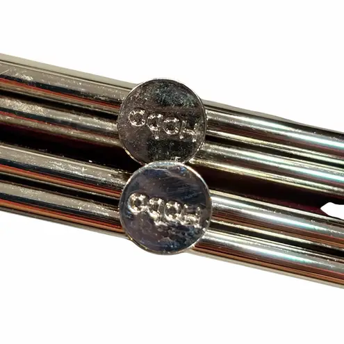 Hobo International Burgundy Tooled Leather Lauren Wallet Clutch