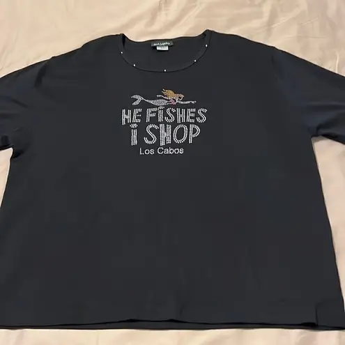 Get Lucky size 3xl short sleeve black T