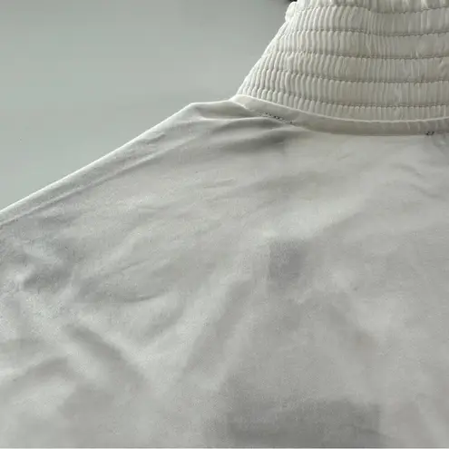 The Kooples White Blouse With Broderie Anglaise Long Sleeve Top Sz 2 (M) NEW