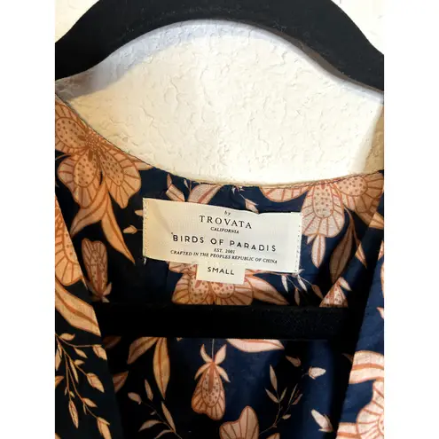 Birds of Paradis by trovata Kristi Midi Dress Blue