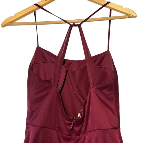 Azazie Kalea Cabernet Burgundy Dress Shawl Bridesmaid Wedding Guest