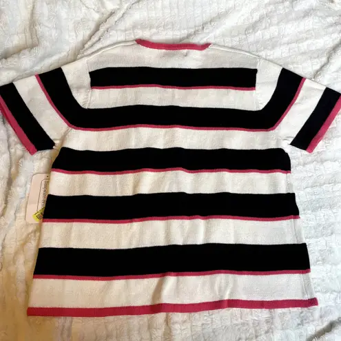 HAMPSHIRE STUDIO Petite Medium Novelty Sweater Flip Flop Sandal Button Down NWT Black Size undefined - Image 7