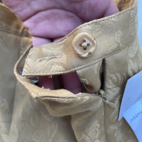 Josephine Chaus Vintage Nude Tan Floral Dress Pants