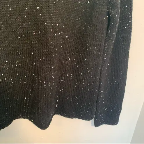 Narciso Rodriguez Crewneck Sweater Black Sequin S