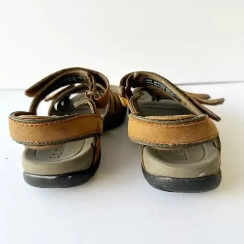 LL BEAN Tan Boothbay Water Outdoor Sandals Womens 6 Gorpcore Hiking Camping