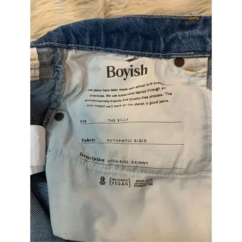 Boyish THE BILLY HIGH-RISE SKINNY JEANS 30