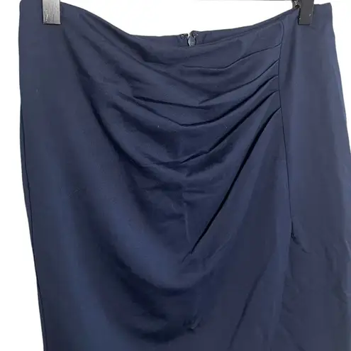 J. McLaughlin  Women’s NWT Parkhurst Skirt Sz 2 in Solid Navy New