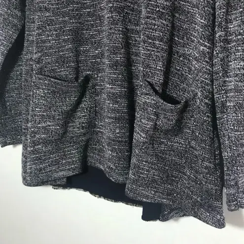 LOGO By Lori Goldstein LOGO Lori Goldstein Tunic Brocade Sequin Back Size Medium Holiday Sparkles NYE