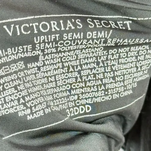Victoria’s Secret uplift semi gray Demi bra size 32DDD