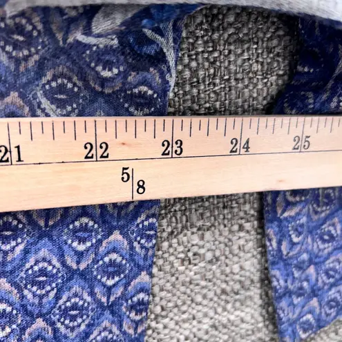 Catherines Womens Tunic Blouse Plus Size X Bohemian Paisley Hipster Boho Blue