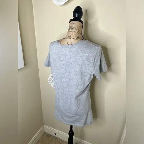 NFL NTM: Arizona Cardinals Gray & Red V Neck T Shirt with Mascot Sz XL