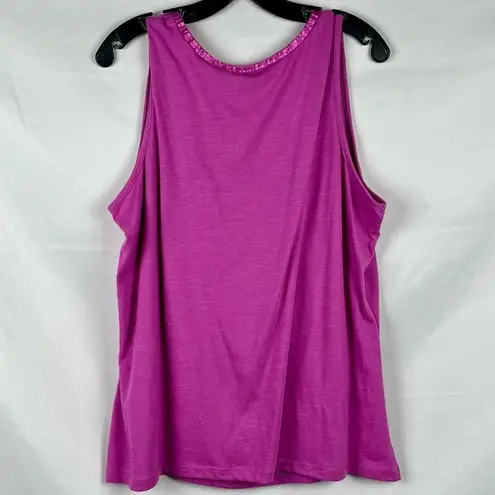 Avenue NWT Soft by Sleeveless Tank Ribbon Square Neck 18/20