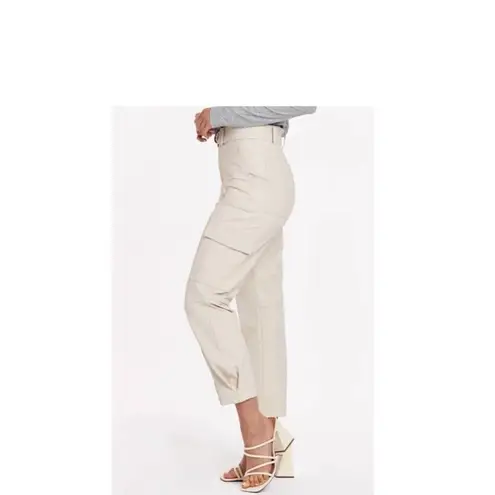 Dear John NWT  Penelope Super High Rise Cropped Nylon Cargo Pants Size 25