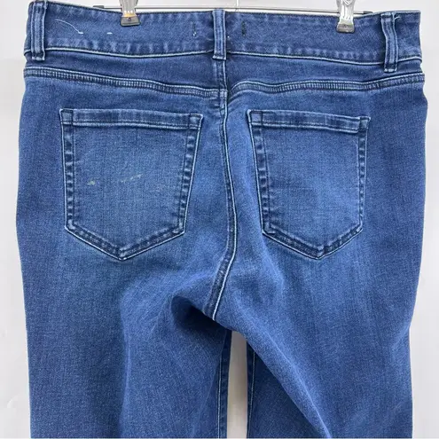 Lane Bryant high rise straight Womens size 14 blue jeans