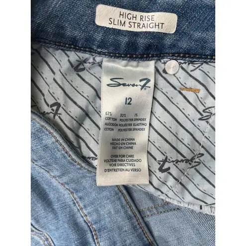 Seven7Womens skinny Straight Leg Jeans SKU 7508 Size 12
