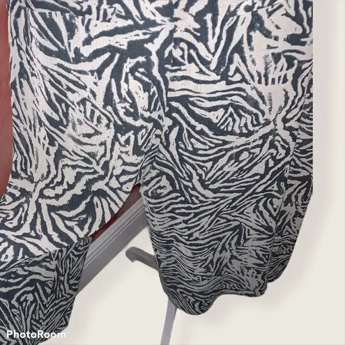 Rachel Rachel Roy Womens Skirt Size 10 Zebra Print Midi Flared ALine NWT Tan