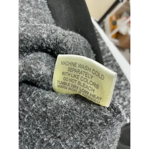 Womans Store 68 Hooded Sweatshirt Small Black Zip Up