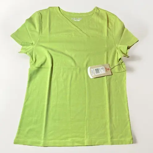 Royal Robbins Womens XL Hiking Shirt UPF 40+ Green Short Sleeve Outdoor NWT