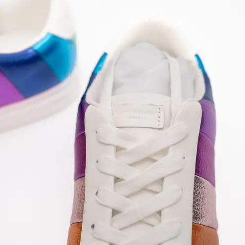 Kurt Geiger LONDON | New! Women's Lane Stripe Low-Top Sneakers