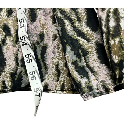 For Love & Lemons Y2K Maxi Dress M Black Pink Leopard Sleeveless Boho Mob Wife Size M