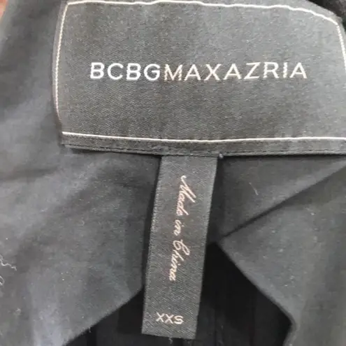 BCBGMAXAZRIA  black NWT Fabian vest