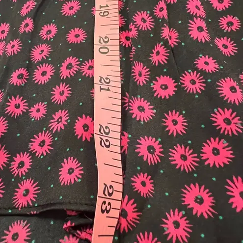 The Kooples Daisy Dots Printed Top Size 1 French sizing Size Small US NWT