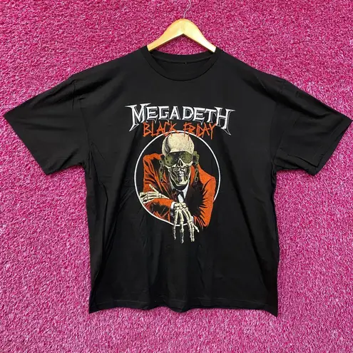 Megadeth Black Friday Black T-Shirt XXL