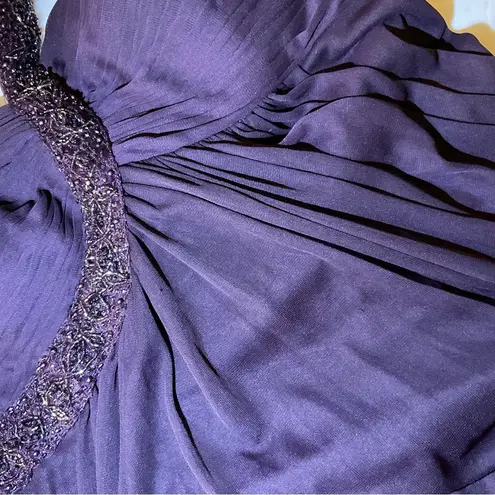 XScape by Joanna Chen | Bare One Shoulder Purple Women’s Dress Size 14W