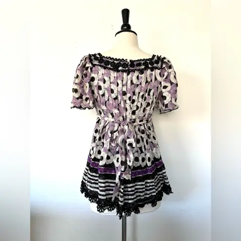 Anna Sui Y2K top vintage sz 0