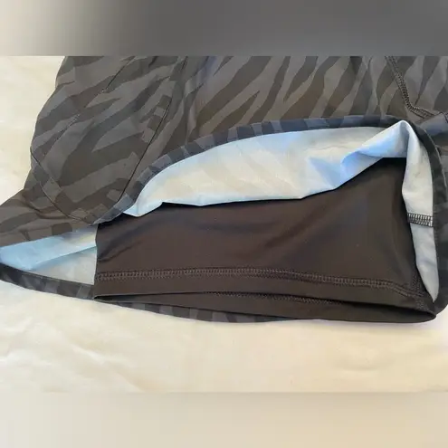 Avia  Black Zebra Print Women's Biker Shorts