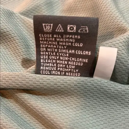 New Balance  Sage Green Performance Zip Up w/Hood.