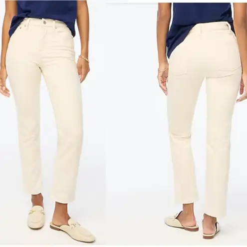 J. Crew Factory Womens Jeans Ecru Classic Vintage Jean All