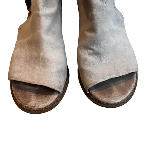 A.S.98 Morgan Sandal, Beige Leather, Sz EU38