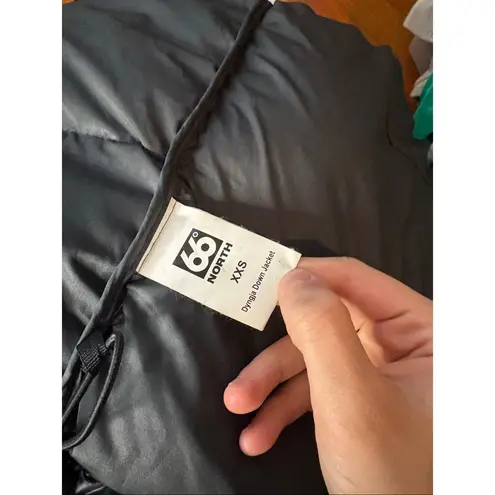 66 North Black Dyngja Down Jacket Size XXS