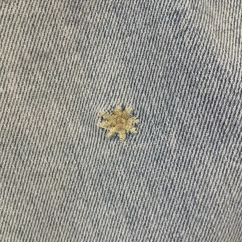 Driftwood Gizelle High Rise Embroidered Dizzy Daisy Distressed Light Wash Jeans