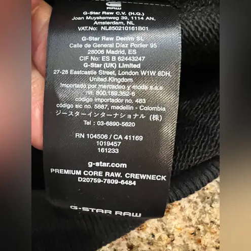 G-Star Raw Premium Core RAW. Crewneck Sweatshirt Size XS can fit a Small NWT