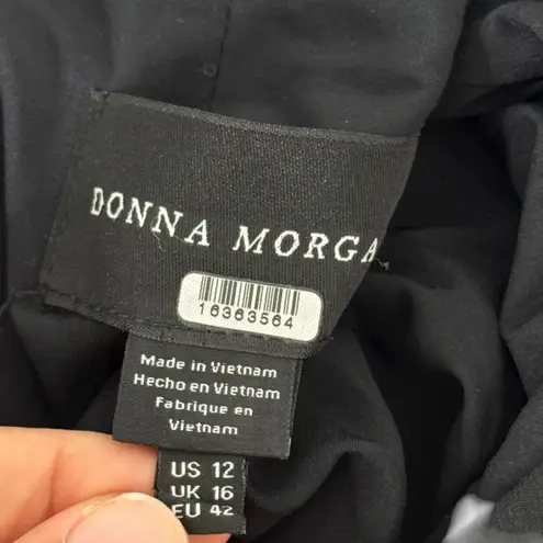 Donna Morgan Knot Detail Midi Dress Colorful