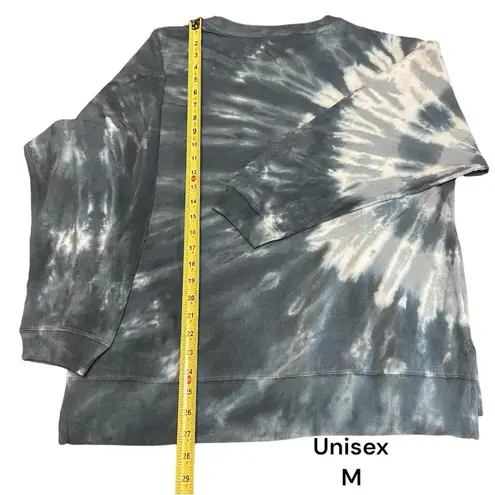 NWT Blue Tie Dyes Long Sleeve Unisex Medium Woman’s Sweatshirt Hippie Boho